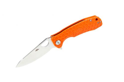 Нож Honey Badger Leaf M (HB1303) с оранжевой рукоятью Нож Honey Badger Leaf M (HB1303) с оранжевой рукоятью
