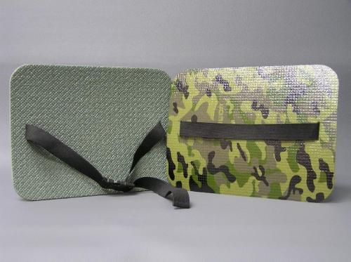 Сиденье для туриста 16мм с резинкой (340*260*16)