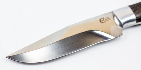 Нож Ягуар, Х12 МФ, кован.,венге,ц.м.