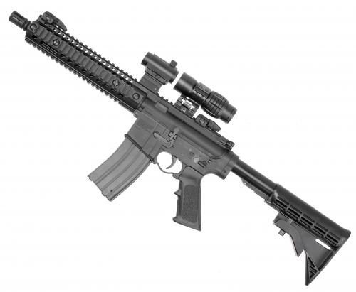 Винтовка пневм. Crosman R1 к.4,5мм (метал, автомат. огонь)