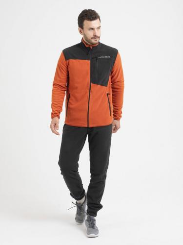 КОСТЮМ TRAIL (ФЛИС, ЧЁРНО-ОРАНЖЕВЫЙ) TRITONGEAR