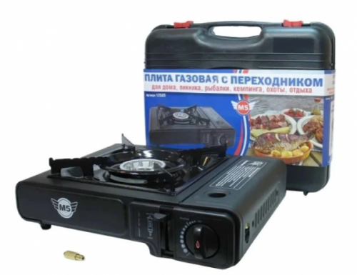 Плита наст. газовая М5 (с переходником)/6/