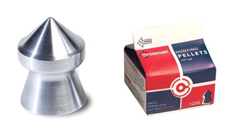 Пуля Crosman Pointed к.4,5мм 7,4гран 1250шт