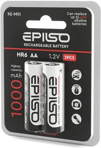 Аккумулятор EPILSO HR6/AA 1000mAh 2BC 1.2V (2/20/200)