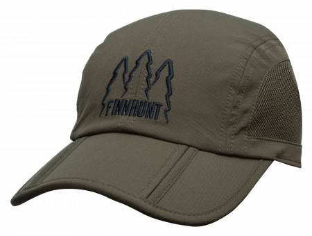 Бейсболка FINNHUNT с сеткой Brown