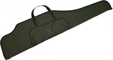 Кейс с карманом L-125 с/опт.(поролон) с ремнем / Олива /