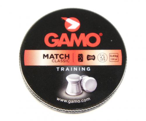 Пуля пневм. GAMO Match 4,5мм 0,49г 1 уп/250шт