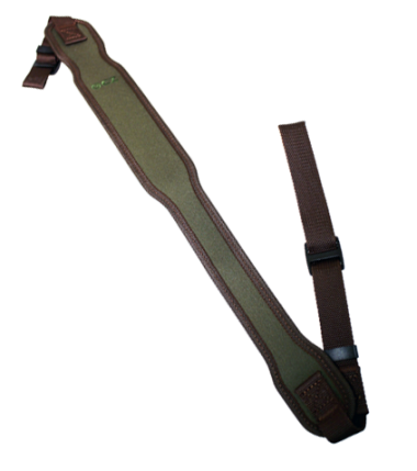 Ремень оружейный CZ нейлон/резина - зелёный