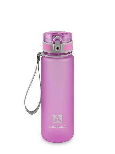 Бутылка тритановая 720-500 лавандовая матовая, с ситечком