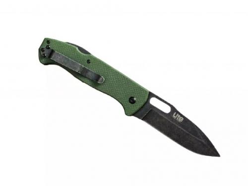 Нож Ute 440C SW (Stonewash, Зеленая G10) складной нож Нож Ute 440C SW (Stonewash, Зеленая G10) складной нож