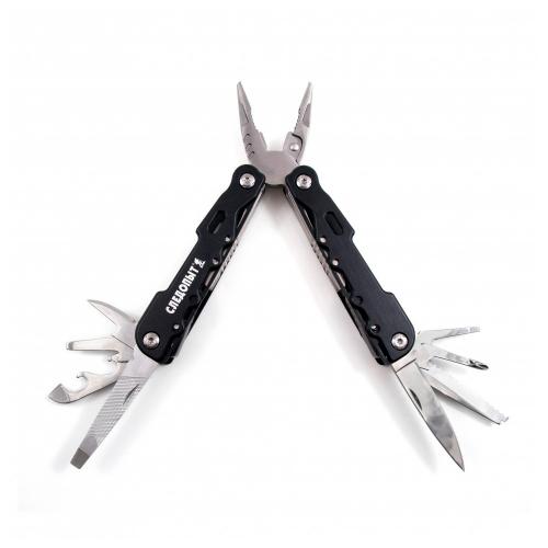 Мультитул (плоскогубцы) "СЛЕДОПЫТ-KEEPER", 106х43х22 мм, 11 предметов, в чехле,