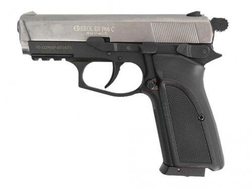 Пистолет пневм. EKOL ES P66 C FUME, (никель) кал. 4,5 мм, 3 Дж