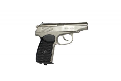 Пистолет пневм. МР-654К белый с обновленной рукояткой, в коробке