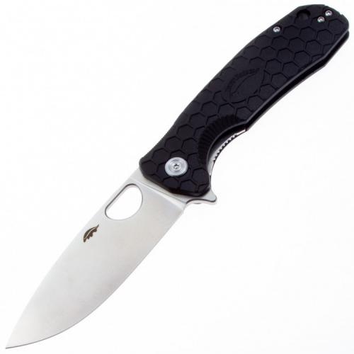 Нож Honey Badger Flipper D2 L (HB1008) с чёрной рукоятью Нож Honey Badger Flipper D2 L (HB1008) с чёрной рукоятью
