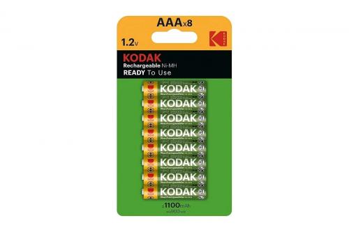 Аккумулятор NiMh R 3 1100мАч Kodak 8хBL Аккумулятор NiMh R 3 1100мАч Kodak 8хBL