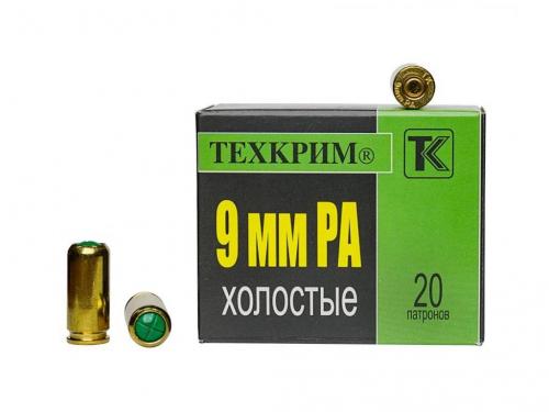 Патрон к.9мм РА светозвуковой Техкрим 1уп/20шт