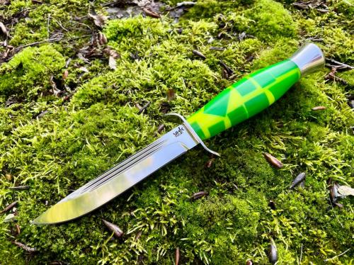 Нож Финка арт. f007 (95х18, люминофор)