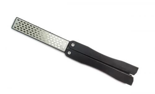 Точилка складная алмазная для ножей черная