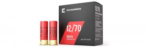 Патрон к.12х70 №4 36г Калашников 1уп/25шт