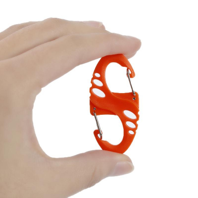 Карабин "СЛЕДОПЫТ" 5 см, двойной, abs-пластик