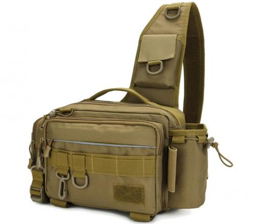 Разгрузка подсумок через плечо на 6 литров с системой Molle (цвет хаки) hm-p2/2 Разгрузка подсумок через плечо на 6 литров с системой Molle (цвет хаки) hm-p2/2