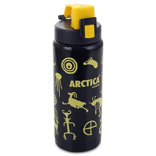 Термос-сититерм вакуумный "Арктика" черный 0,5 л