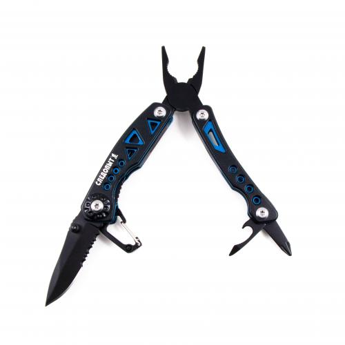 Мультитул (плоскогубцы) "СЛЕДОПЫТ-STALKER", 78х36х20 мм, 7 предметов, в чехле, н