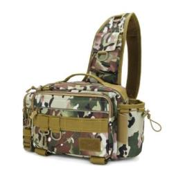 Разгрузка подсумок через плечо на 6 литров с системой Molle (цвет мультикам) hm- Разгрузка подсумок через плечо на 6 литров с системой Molle (цвет мультикам) hm-