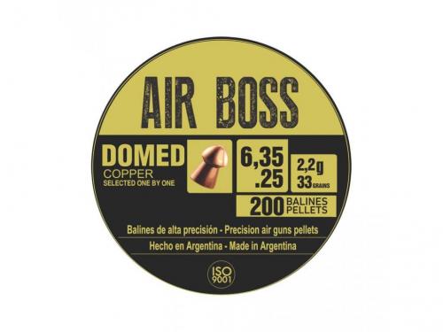 Пуля пневм. APOLO AIR BOSS " Domed",  6.35 2.2гр. (200 шт.)