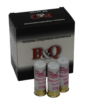 Патрон к.12х70 №7,5 B&Q Sport 23гр Азот 1уп/25шт