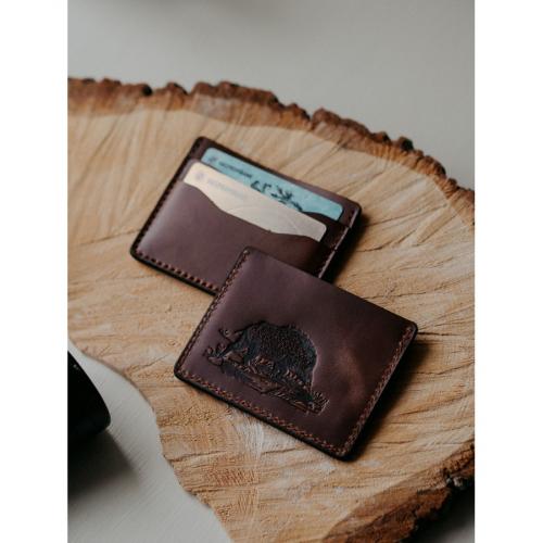 Картхолдер (Коричневый, Лось)