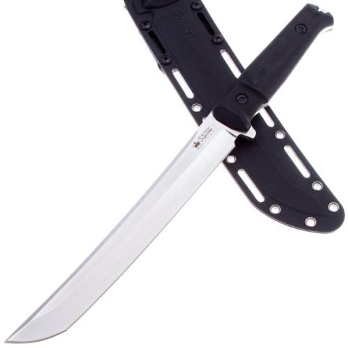 Нож SENSEI AUS-8 SW BKH PS (StoneWash, Black Kraton Handle, Polyamid Sheath) Нож SENSEI AUS-8 SW BKH PS (StoneWash, Black Kraton Handle, Polyamid Sheath)