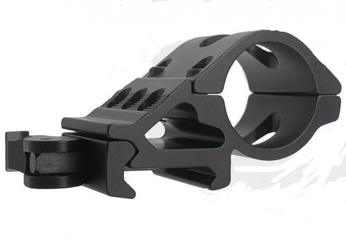 Крепление боковое со смещением Centershot быстросъемное на Weaver для фонаря или
