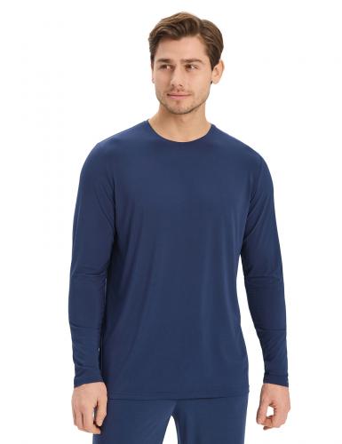 ЛОНГСЛИВ NORVEG BAMBOO ТЕМНО-СИНИЙ