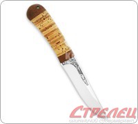 Нож Шашлычный-мал разделочный береста 95х18