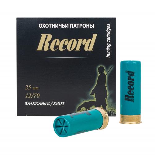 Патрон к.12х70 №5 32 гр. п/к Рекорд 1уп/25шт