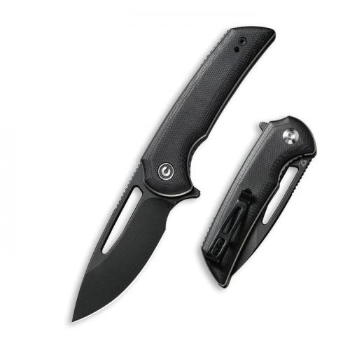Нож Civivi Odium Flipper Knife G10 Handle (2.65" D2 Blade) black Нож Civivi Odium Flipper Knife G10 Handle (2.65" D2 Blade) black