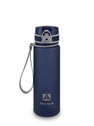 Бутылка тритановая 720-500 синяя матовая, с ситечком