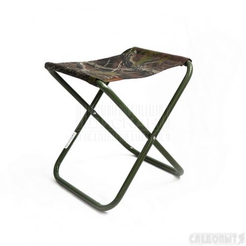 Стул туристич. "СЛЕДОПЫТ" складной, мал. 320х310х330 мм, темный лес