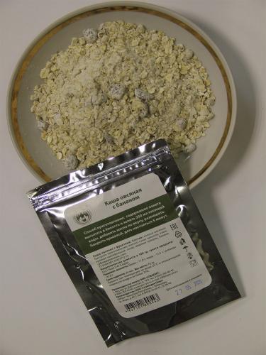 Овсяная каша с бананом, 70 г