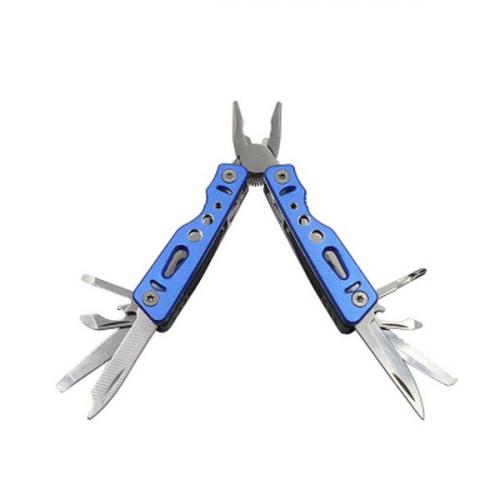 Мультитул (плоскогубцы) "СЛЕДОПЫТ", 70х35х15 мм, 9 предметов, в чехле, на блисте