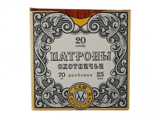 Патрон к.20х70 №1 25гр. п.Импорт СКМ 1уп/25
