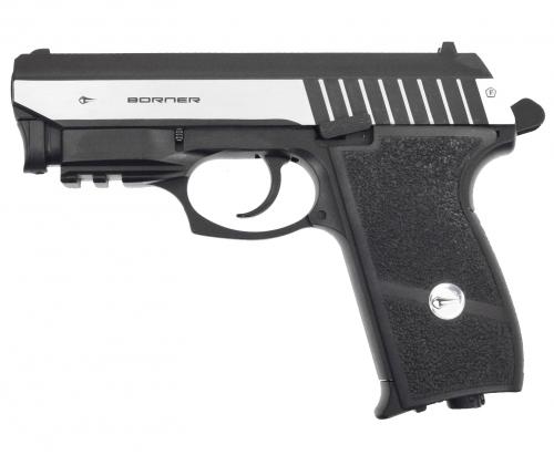 Пистолет пневм. BORNER Panther 801 (blowback), кал. 4,5 мм