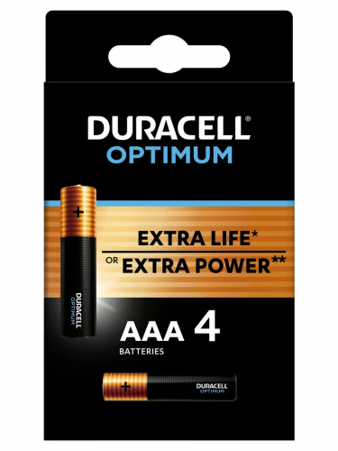 Батарейка LR 3 Duracell Optimum 4xBL