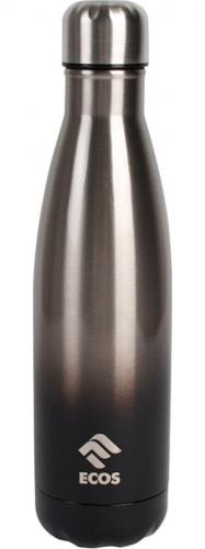 Термобутылка объём 500 мл цвет чёрный градиент