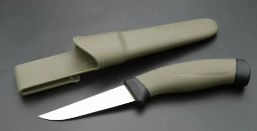 Нож TuoTown Fisher 3, клинок AUS8, рукоять Эластрон Нож TuoTown Fisher 3, клинок AUS8, рукоять Эластрон