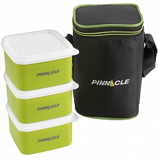 Набор Paragon из 3 пласт.ланч-боксов PP (3x0,25л) + сумка (N-PR-1918) PINNACLE