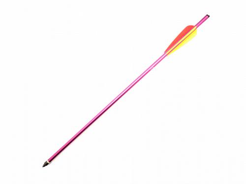 Стрела арбалетная алюминиевая МК-AL20R (красная)