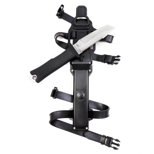 Нож водолазный "Кальмар" кожа ножны