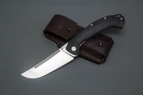 Нож Узбекский, складной ст.VG10, рук.G10 (черная)